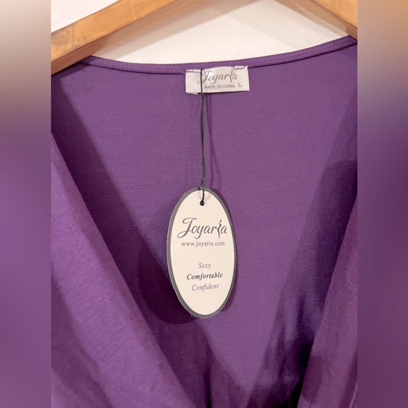 Beautiful purple nursing friendly dress - Picture 2 of 2